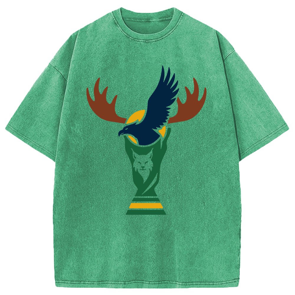 Modecanvas World Cup Peak Competition Legacy DTG Printing Washed T-Shirt