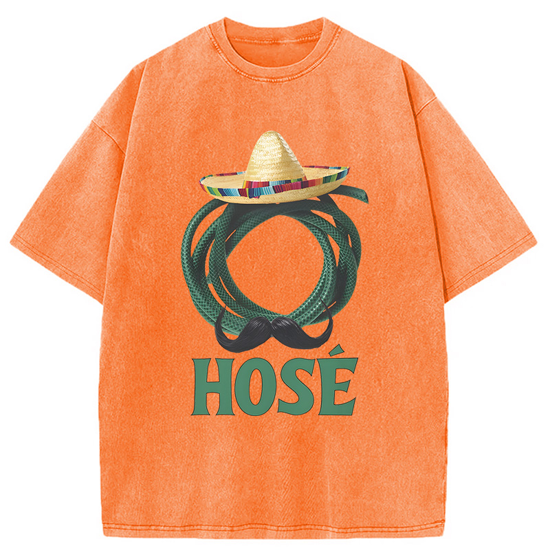 Modecanvas Hose DTG Printing Washed T-Shirt