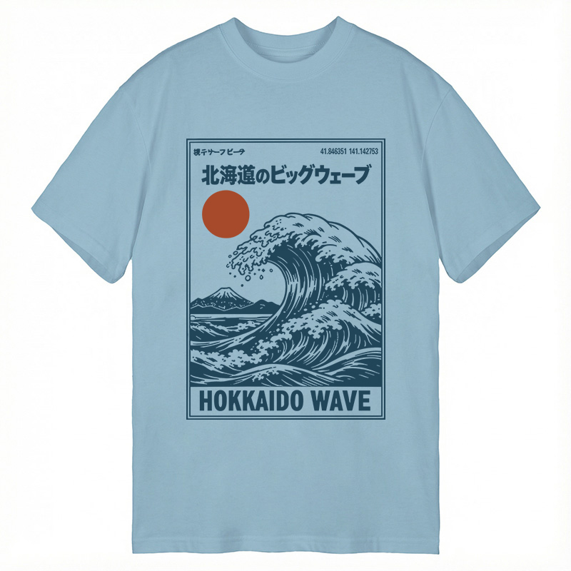 Modecanvas Retro Wave Typesetting DTG Printing Classic T-Shirt-modecanvas