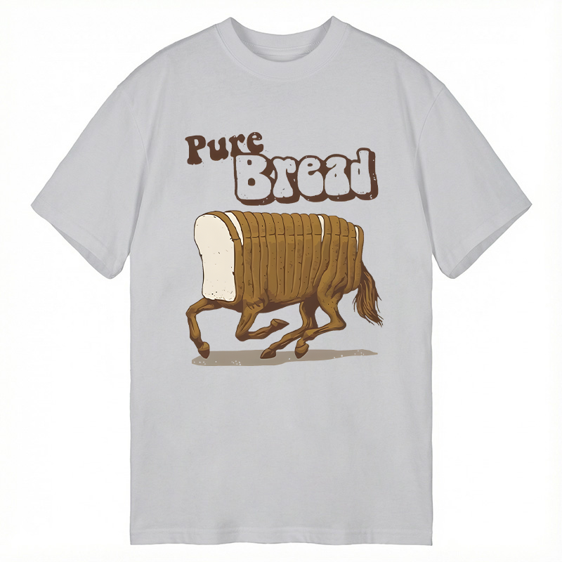 Modecanvas Pure Bread DTG Printing Classic T-Shirt-modecanvas