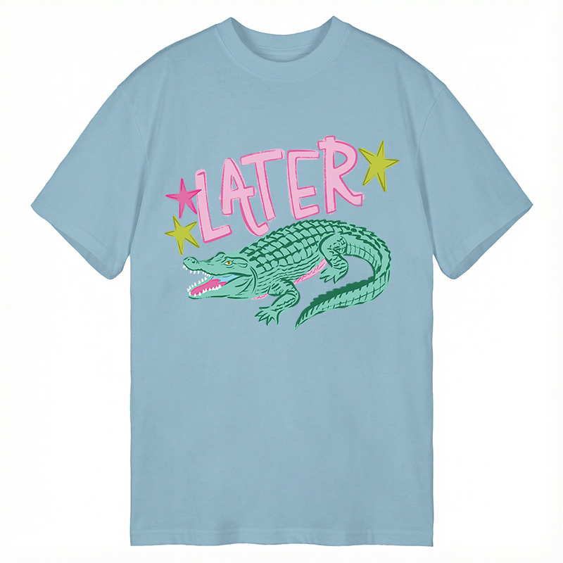 Modecanvas Later Gator DTG Printing Classic T-Shirt-modecanvas