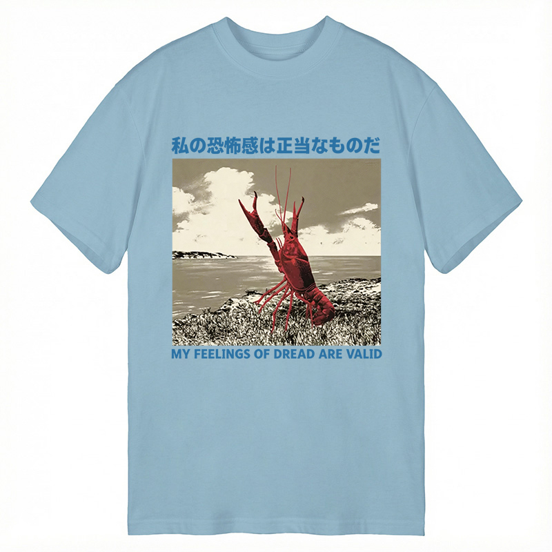 Modecanvas Japanese Crawfish DTG Printing Classic T-Shirt-modecanvas