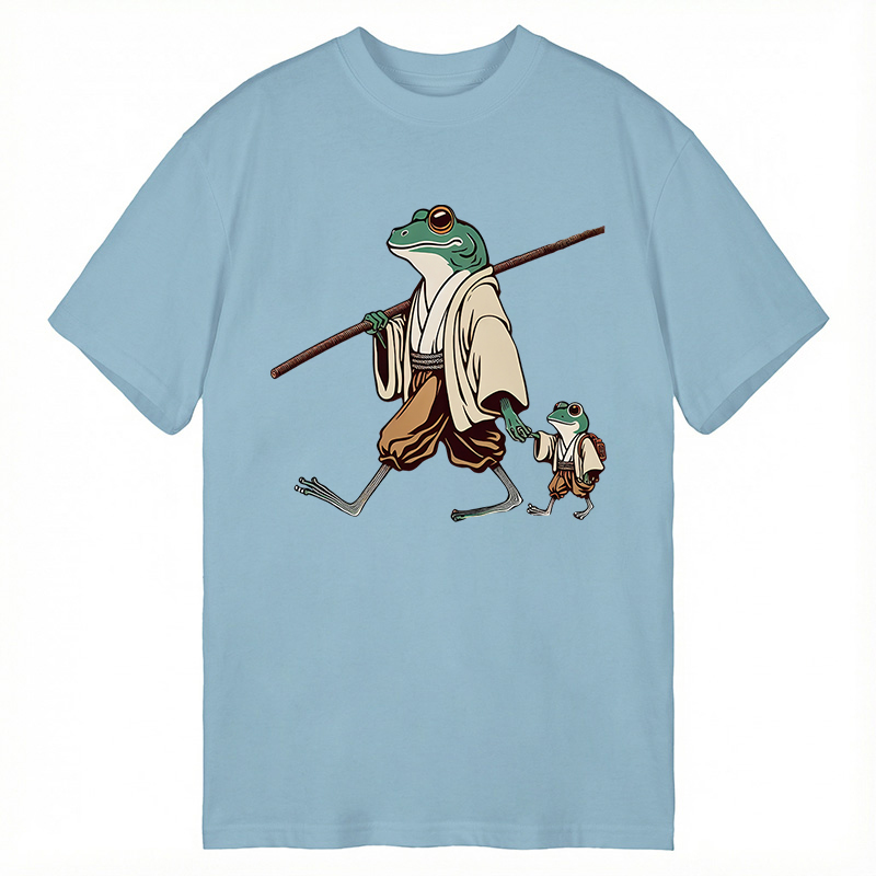 Modecanvas Big Hand Holding Little Hand DTG Printing Classic T-Shirt-modecanvas