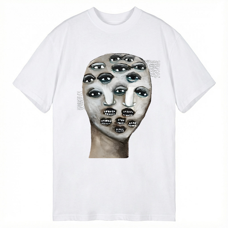 Modecanvas Eyeball Monster DTG Printing Classic T-Shirt-modecanvas