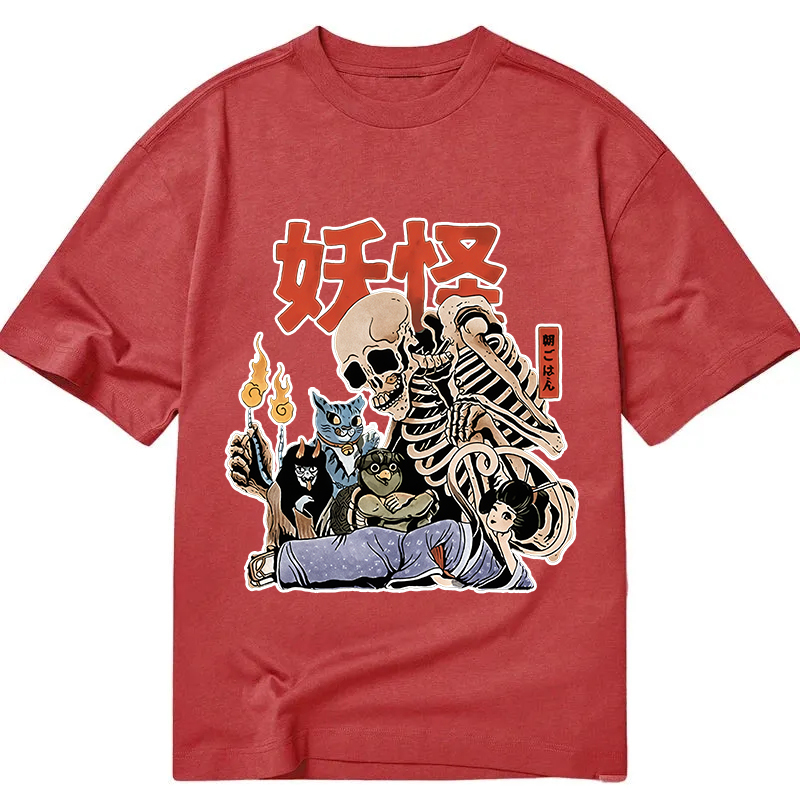 Modecanvas The Yokai Club DTG Printing Classic T-Shirt-modecanvas