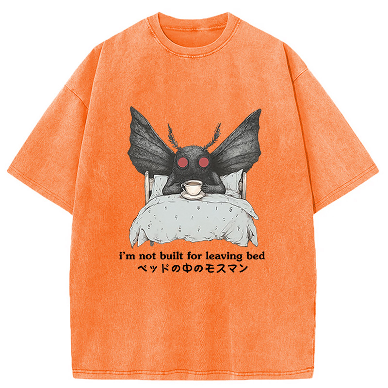 Modecanvas Mothman in Bed Washed T-Shirt