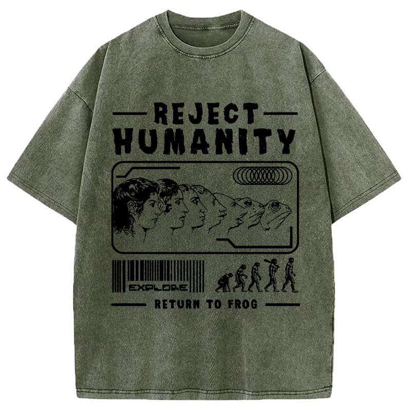 Modecanvas Return To Frog Washed T-Shirt