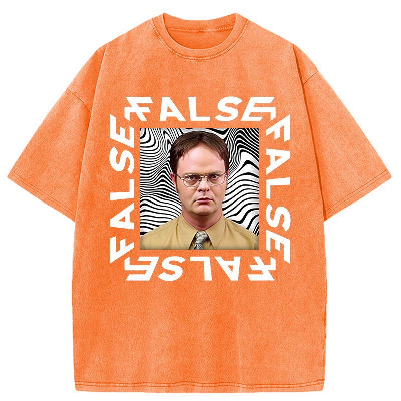 Modecanvas The Office Dwight False Washed T-Shirt