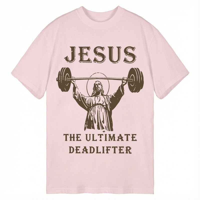 Modecanvas Jesus DTG Printing Classic T-Shirt-modecanvas