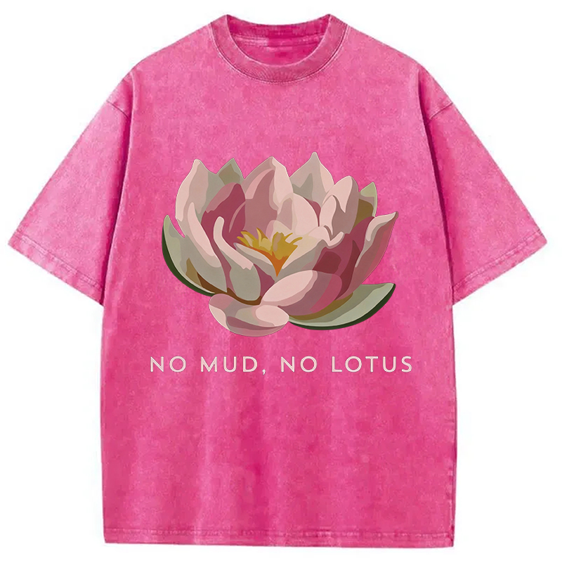 Modecanvas Meditation DTG Printing Washed T-Shirt