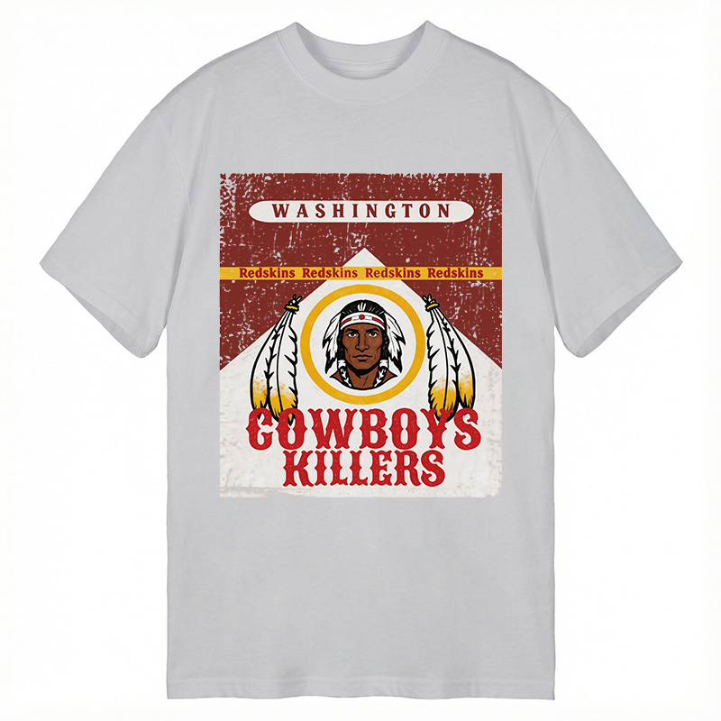 Modecanvas Vintage Killers Washington Redskins DTG Printing Classic T-Shirt-modecanvas