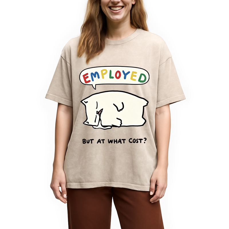 Modecanvas Employed But At What Cost? DTG Printing Washed T-Shirt