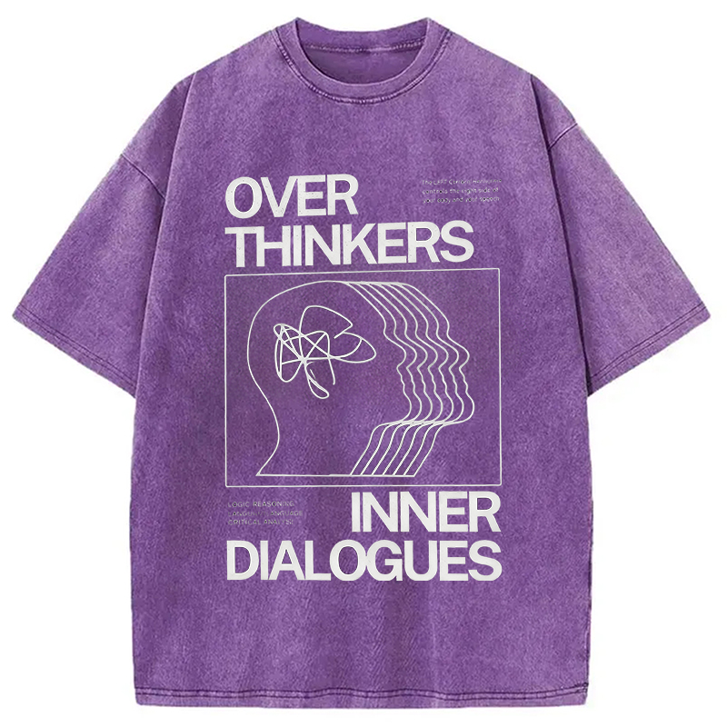 Modecanvas Master Your Mind Washed T-Shirt