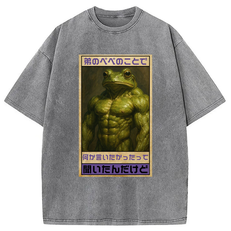 Modecanvas I Heard You Had Something To Say Washed T-Shirt
