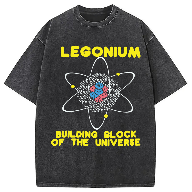 Modecanvas Legonium DTG Printing Washed T-Shirt