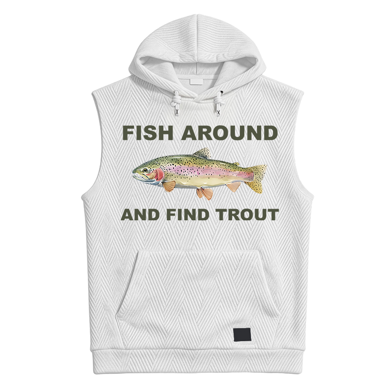 Modecanvas Fish Around and Find Trout Hooded Tank