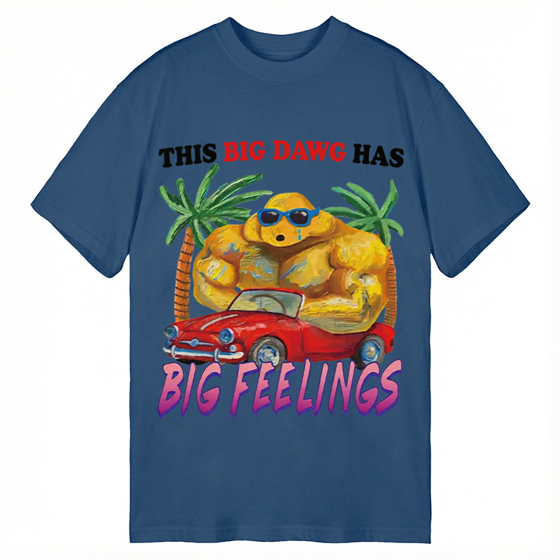 Modecanvas Big Dawg DTG Printing Classic T-Shirt-modecanvas