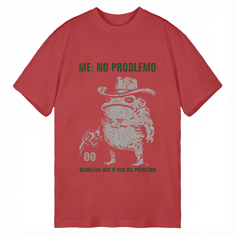 Modecanvas No Problemo Frog DTG Printing Classic T-Shirt