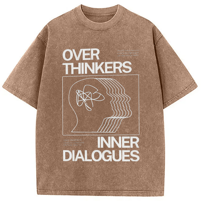 Modecanvas Master Your Mind Washed T-Shirt