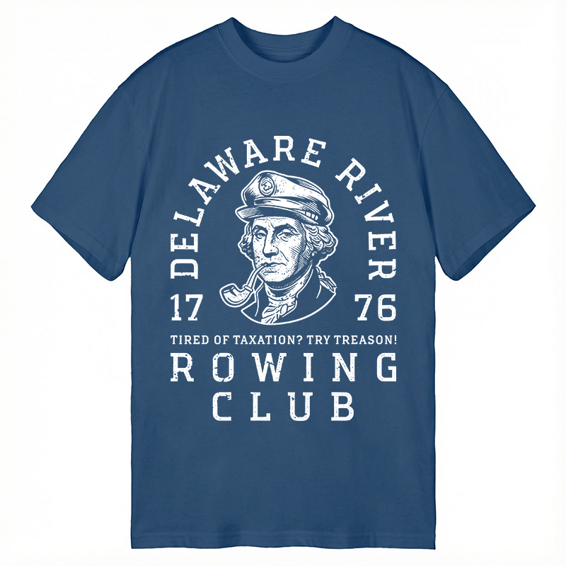 Modecanvas Rowing Club DTG Printing Classic T-Shirt-modecanvas
