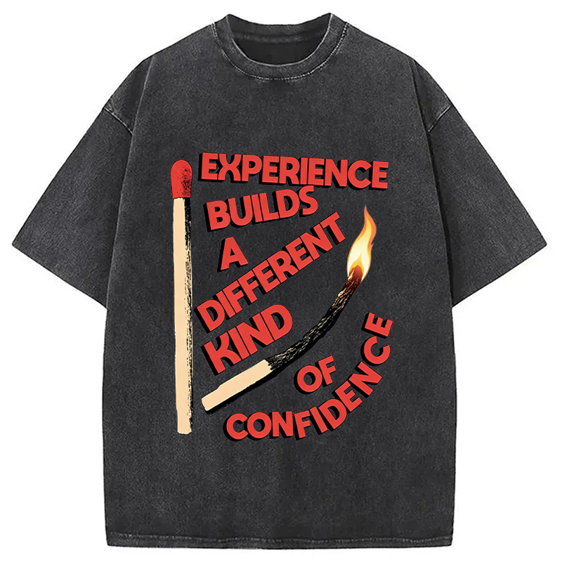 Modecanvas Experience Builds A Different Kind Of Confidence DTG Printing Washed T-Shirt