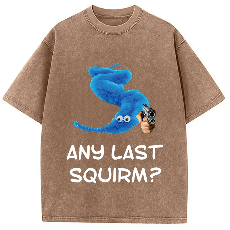 Modecanvas Any Last Squirm DTG Printing Washed T-Shirt