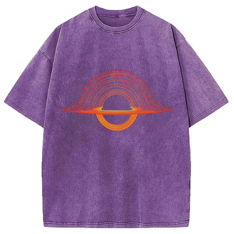 Modecanvas Planet Aperture Space Washed T-Shirt