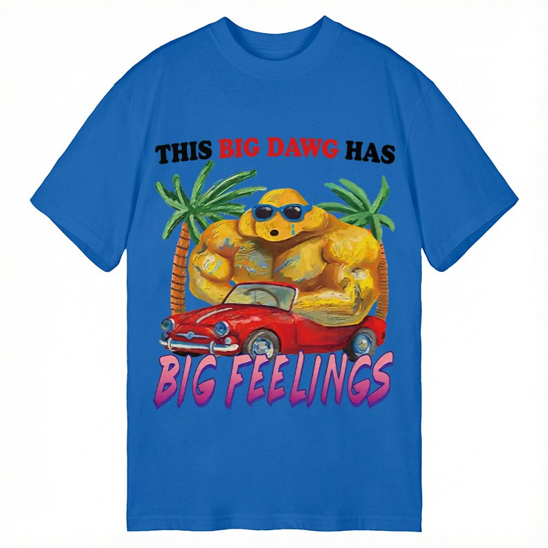 Modecanvas Big Dawg DTG Printing Classic T-Shirt-modecanvas