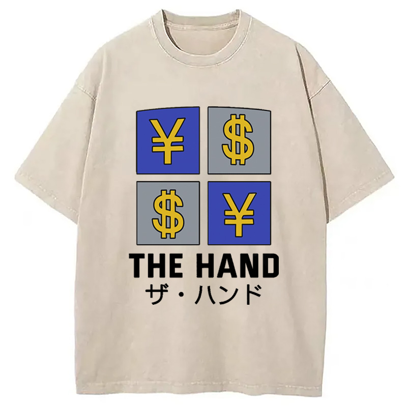 Modecanvas The Hand JoJo Washed T-Shirt