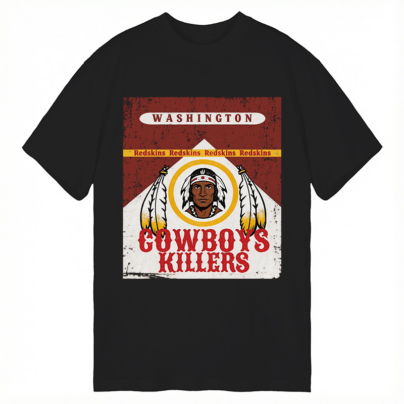 Modecanvas Vintage Killers Washington Redskins DTG Printing Classic T-Shirt-modecanvas