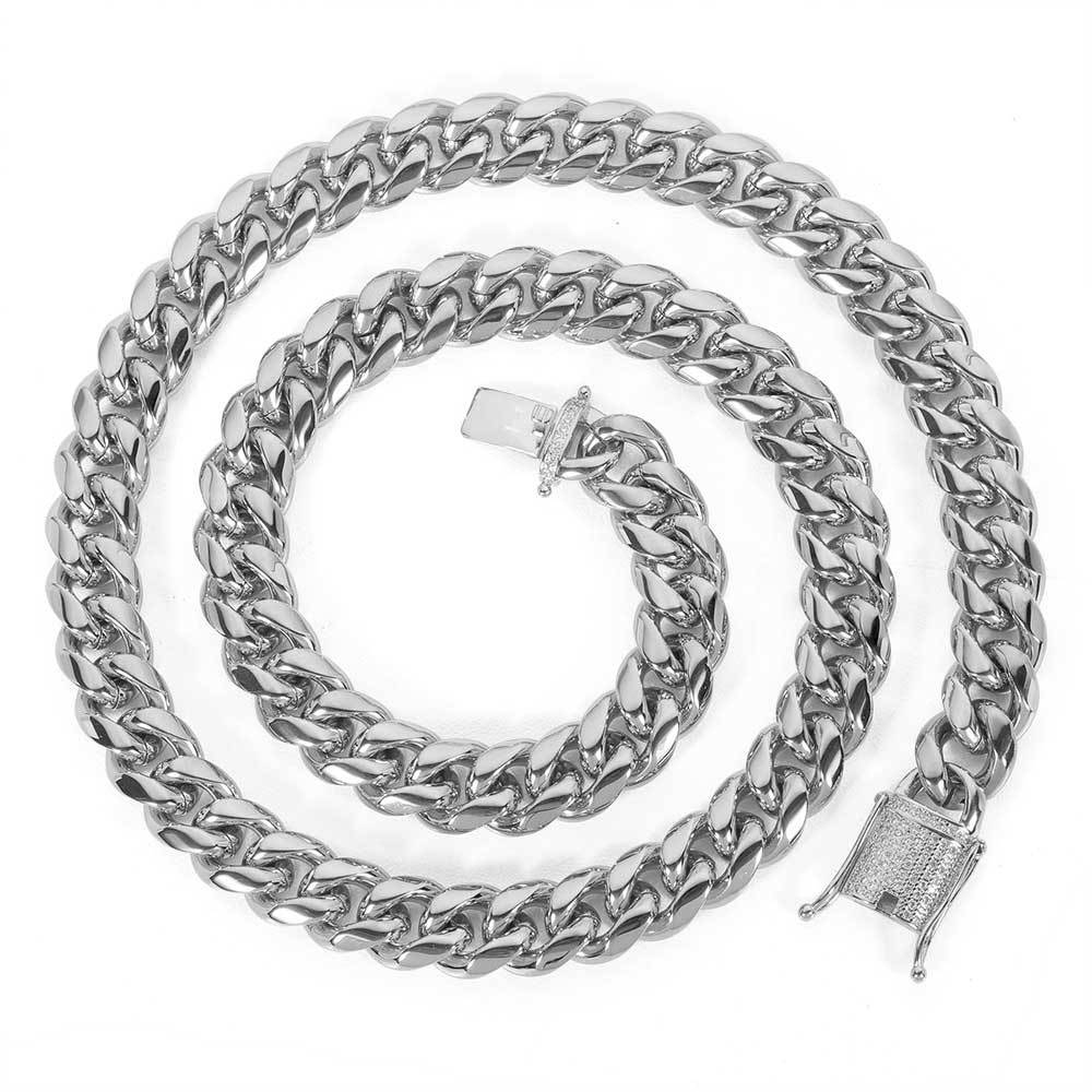 Modecanvas Men Hip Hop Cuban Chain
