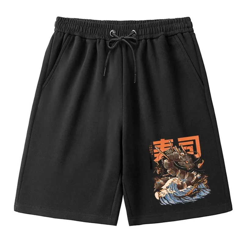 Modecanvas The Great Sushi Dragon Wave Classic Shorts