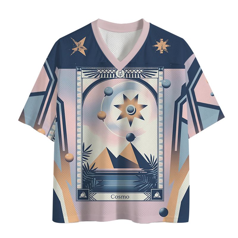 Modecanvas Temple of Stars Mesh Jersey-modecanvas