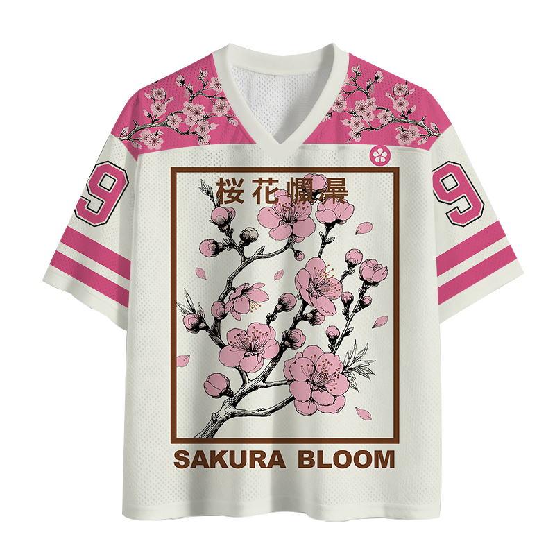 Modecanvas Sakura Fubuki Mesh Jersey-modecanvas