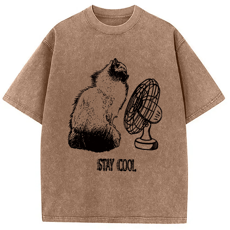 Modecanvas Stay Cool DTG Printing Washed T-Shirt