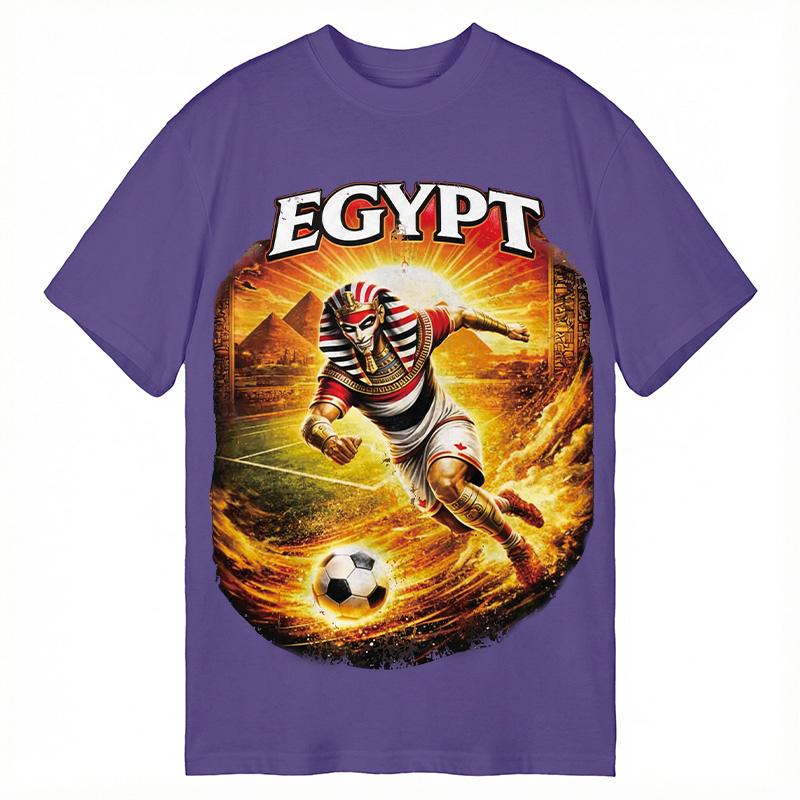 Modecanvas Egypt Soccer DTG Printing Classic T-Shirt-modecanvas