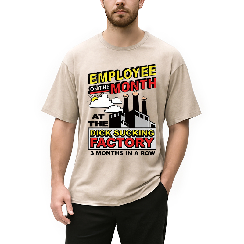 Modecanvas Employee Of The Month Washed T-Shirt