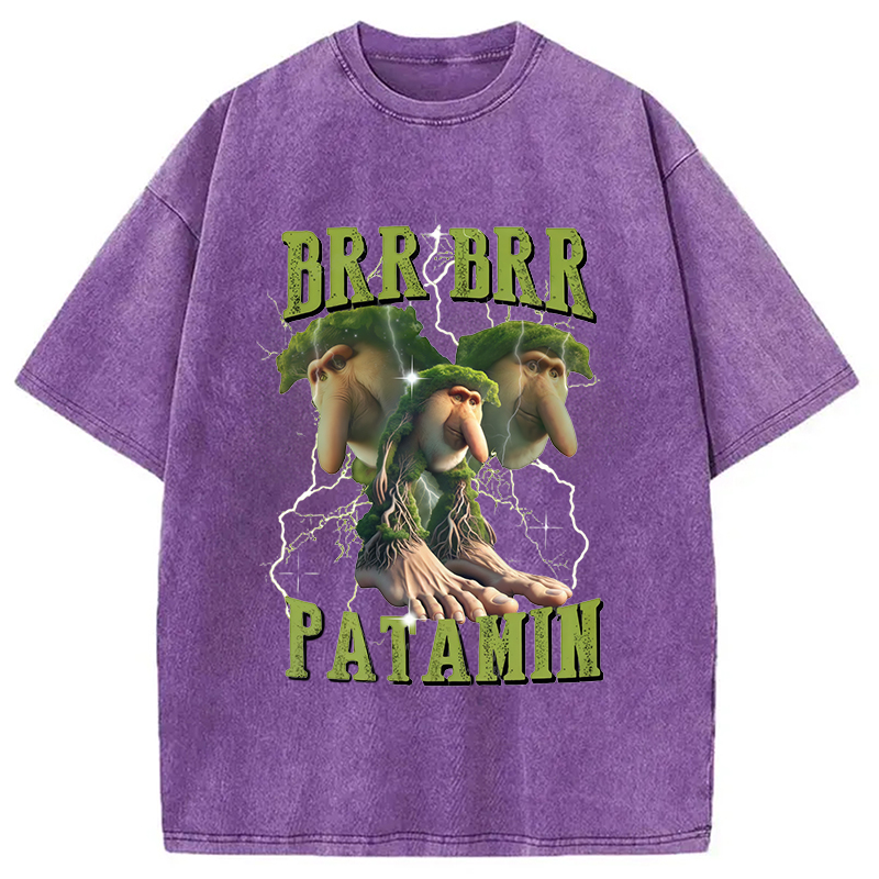 Modecanvas Brr Brr Patapim Washed T-Shirt