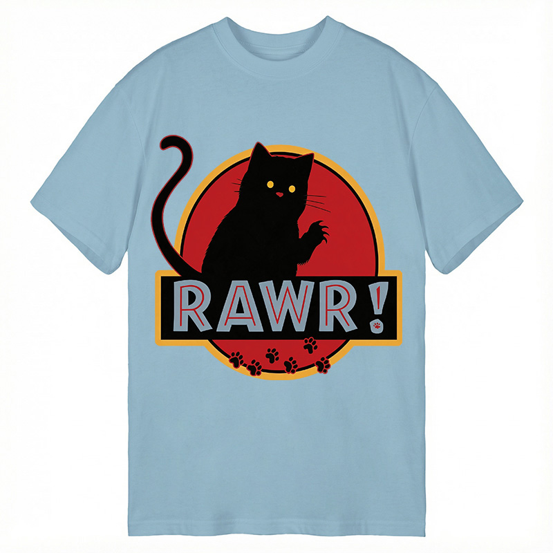 Modecanvas RAWR! DTG Printing Classic T-Shirt-modecanvas