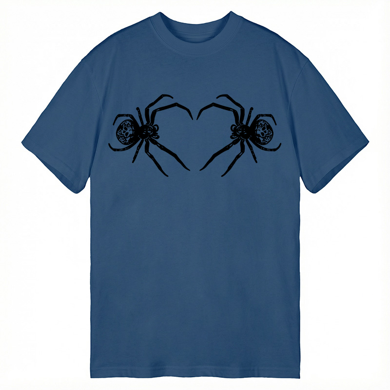 Modecanvas Skull Spider DTG Printing Classic T-Shirt-modecanvas