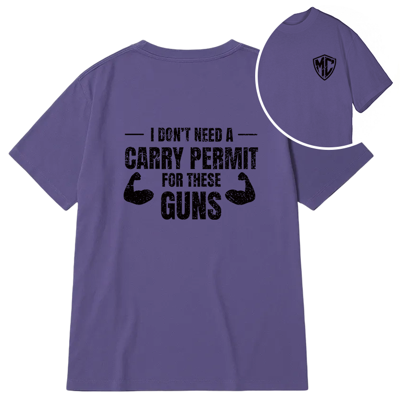 Modecanvas I Don't Need DTG Printing Back Classic T-Shirt