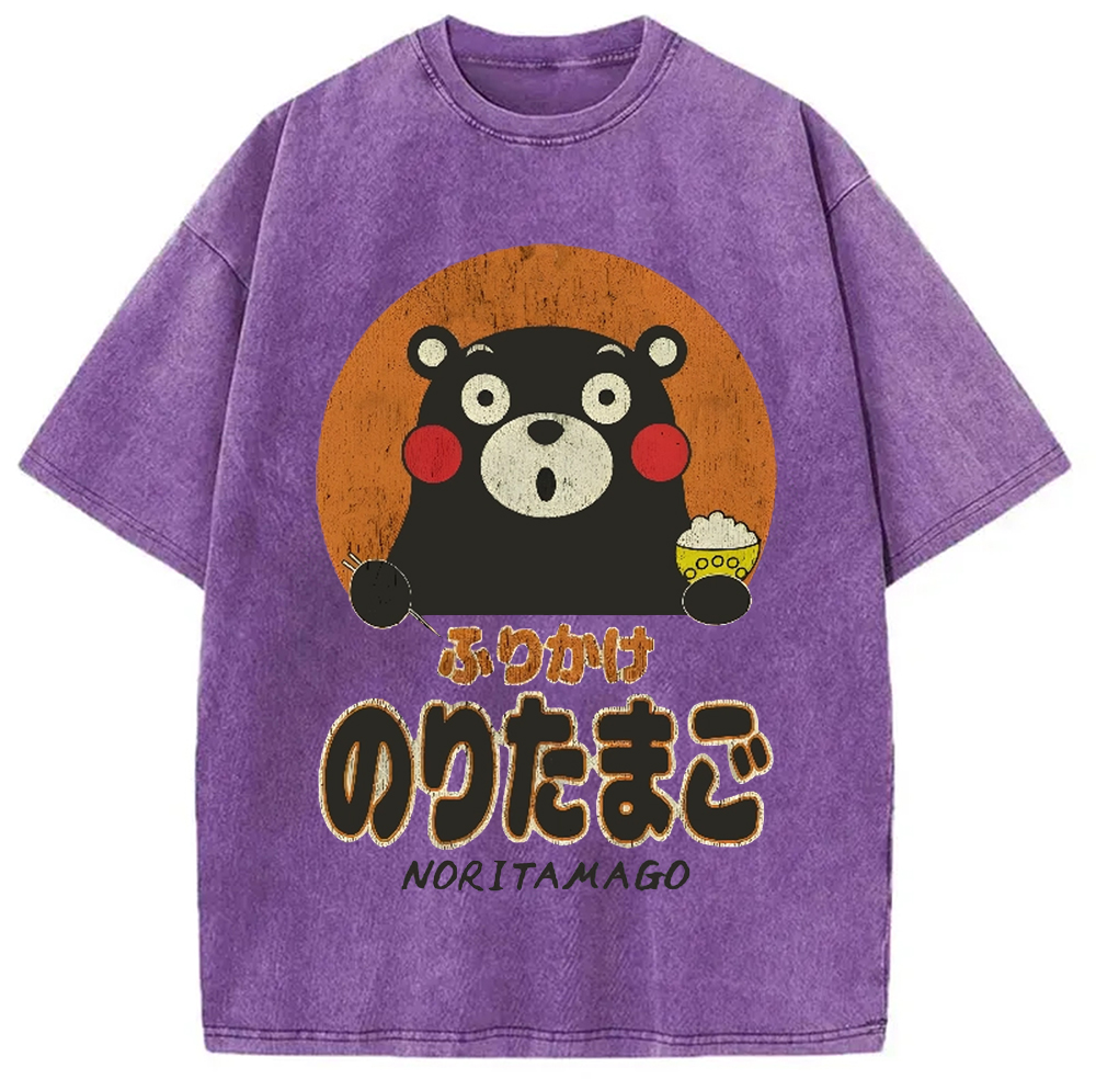 Modecanvas Kumamon Vintage Washed T-Shirt