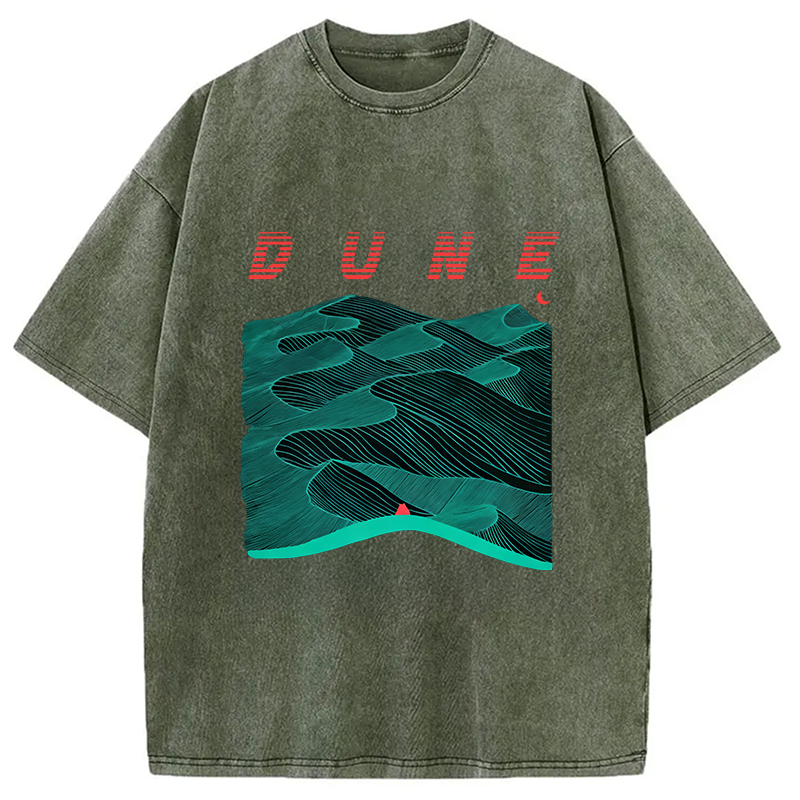 Modecanvas Sands Of Synchronicity Washed T-Shirt