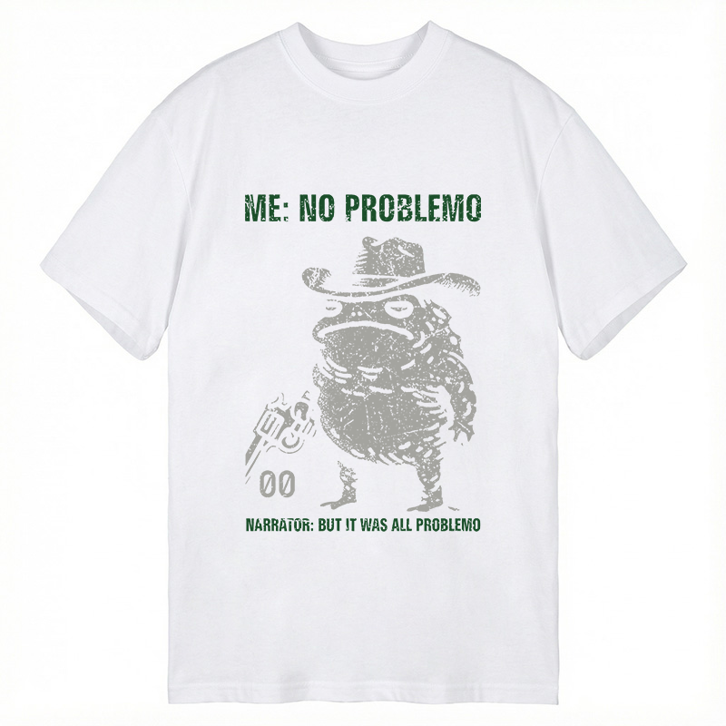 Modecanvas No Problemo Frog DTG Printing Classic T-Shirt