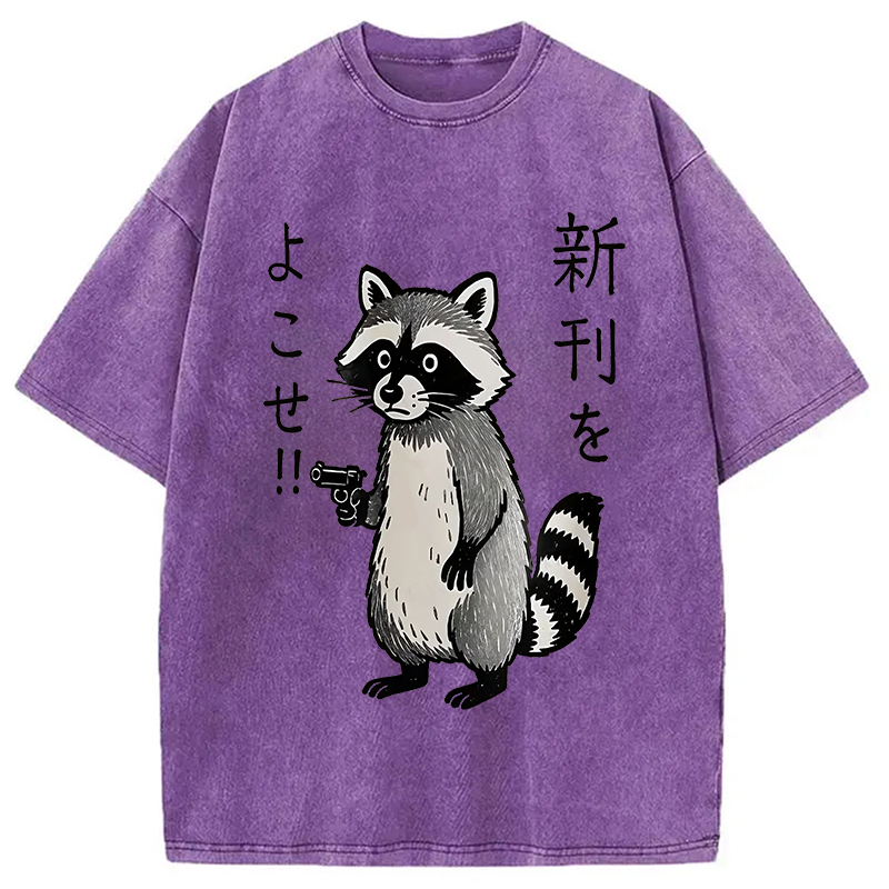 Modecanvas Take Out The Latest Issue Washed T-Shirt
