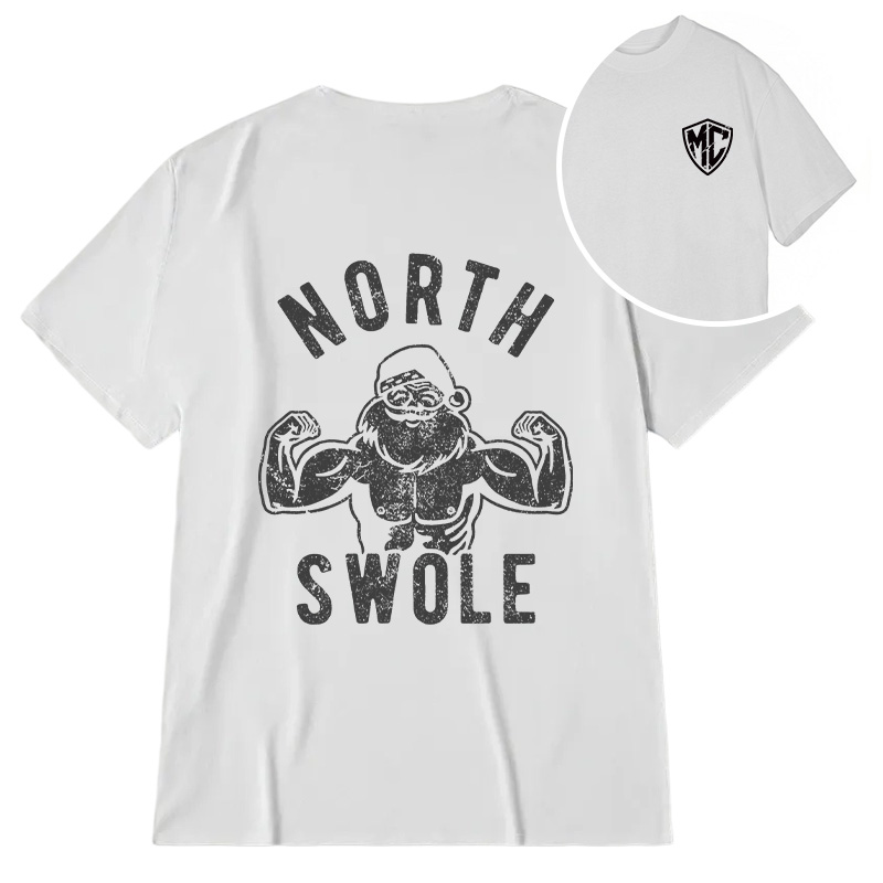 Modecanvas North Swole DTG Printing Back Classic T-Shirt