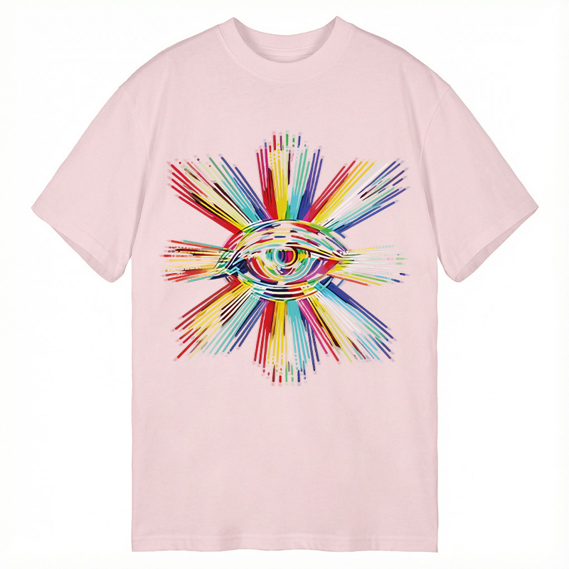 Modecanvas Prism of Perception DTG Printing Classic T-Shirt-modecanvas