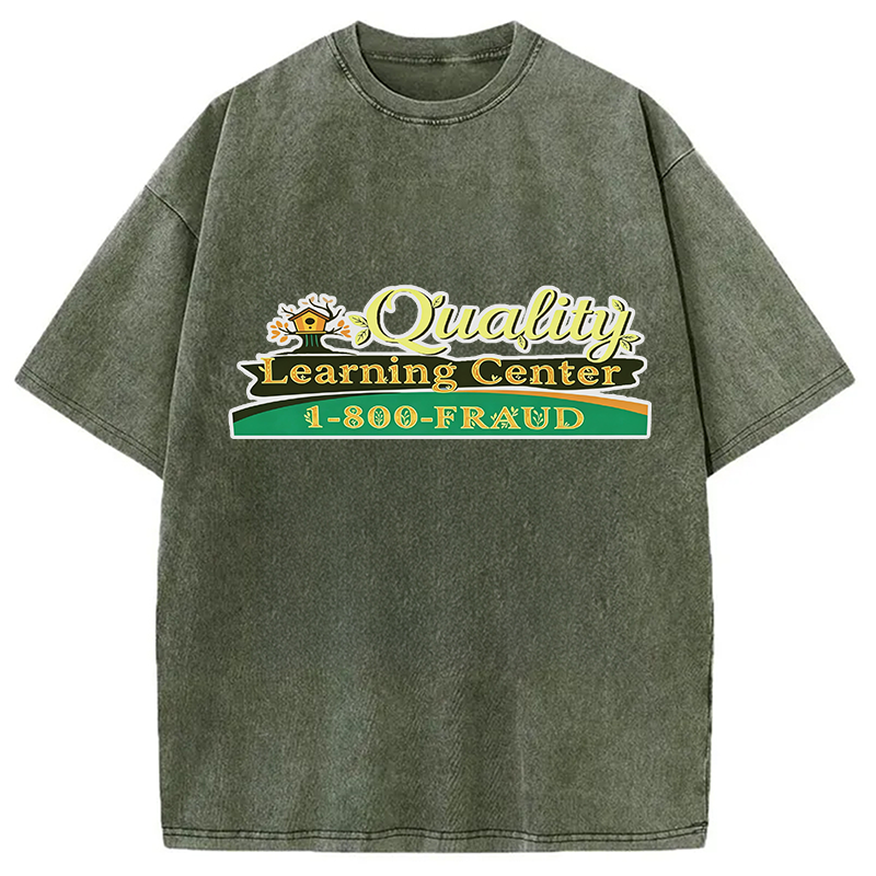 Modecanvas Quality Learning Center DTG Printing Washed T-Shirt