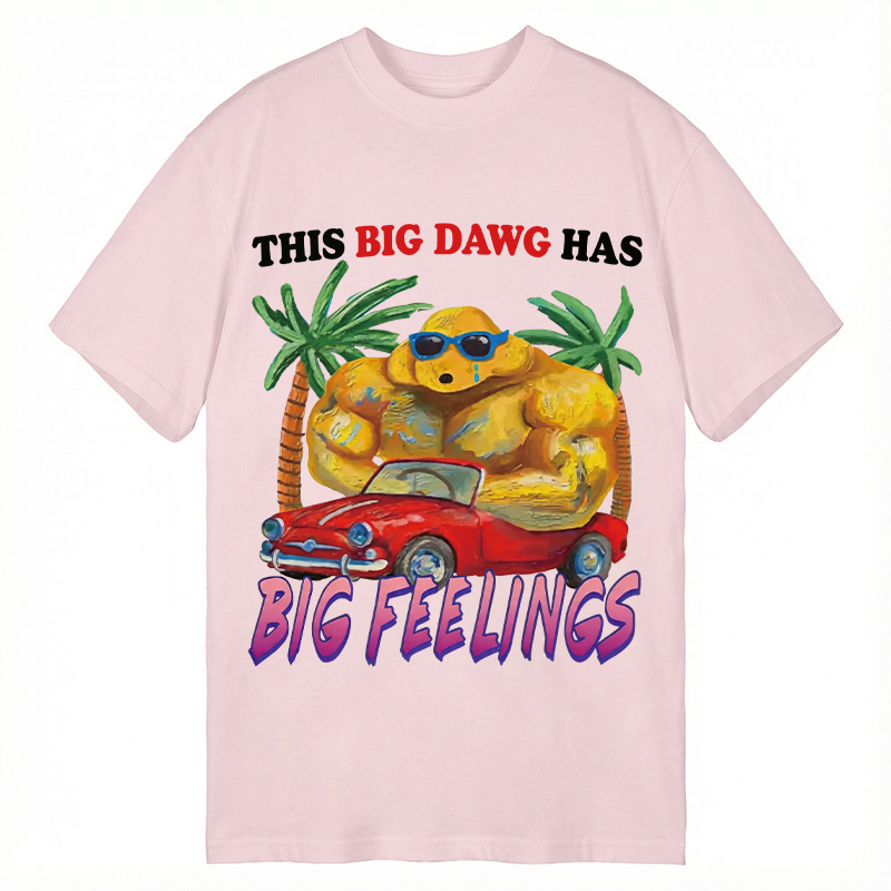 Modecanvas Big Dawg DTG Printing Classic T-Shirt-modecanvas