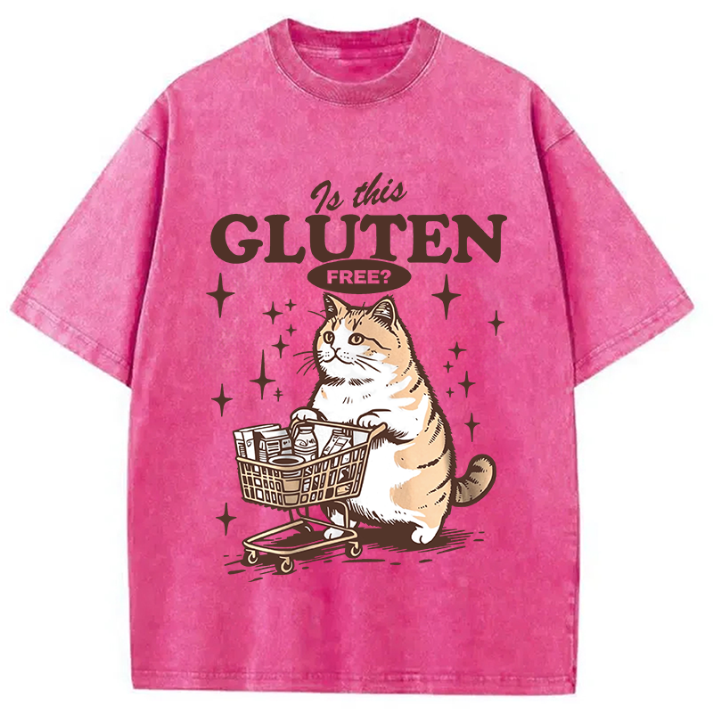 Modecanvas Is This Gluten Free DTG Printing Washed T-Shirt